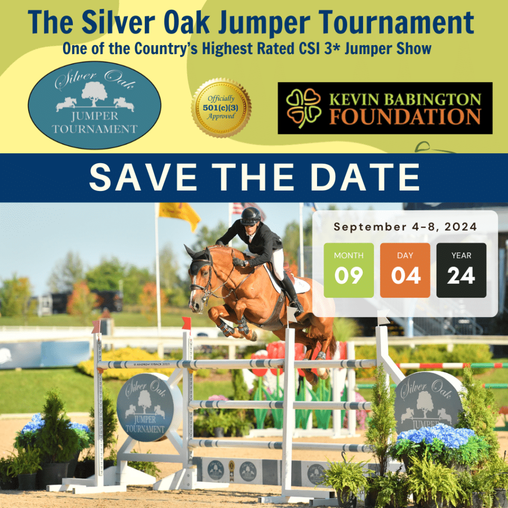 Save the Date One for Silver oak Jumper Tournament 2024